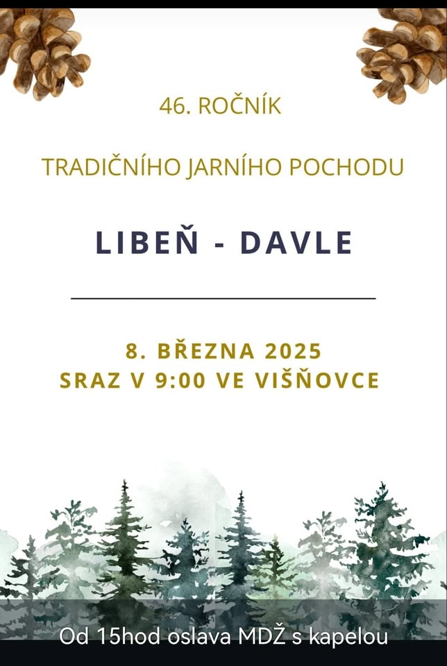 Jarní pochod Libeň - Davle