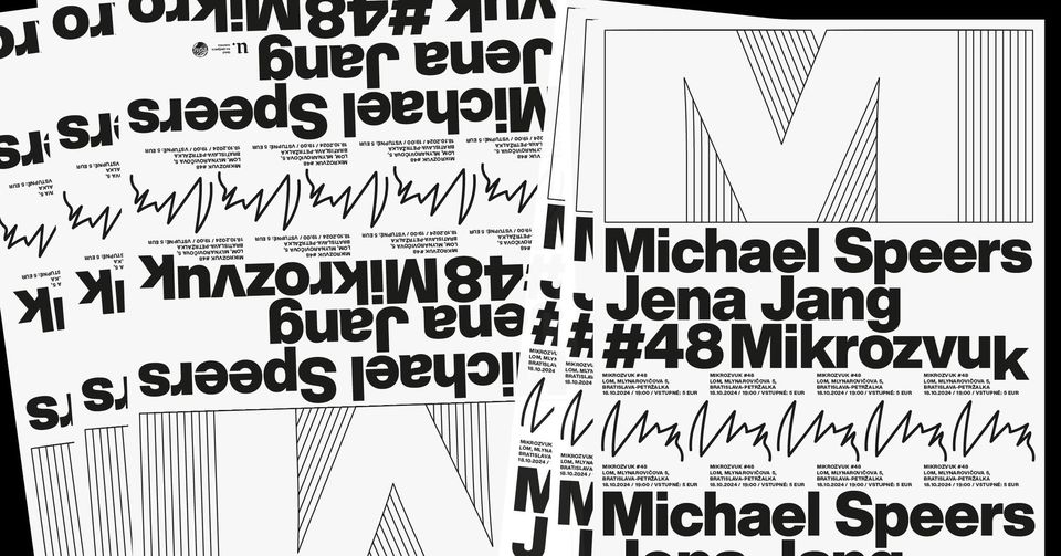 Mikrozvuk #48: Michael Speers ╱ Jena Jang