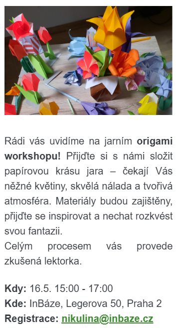 Kreativní klub - origami
