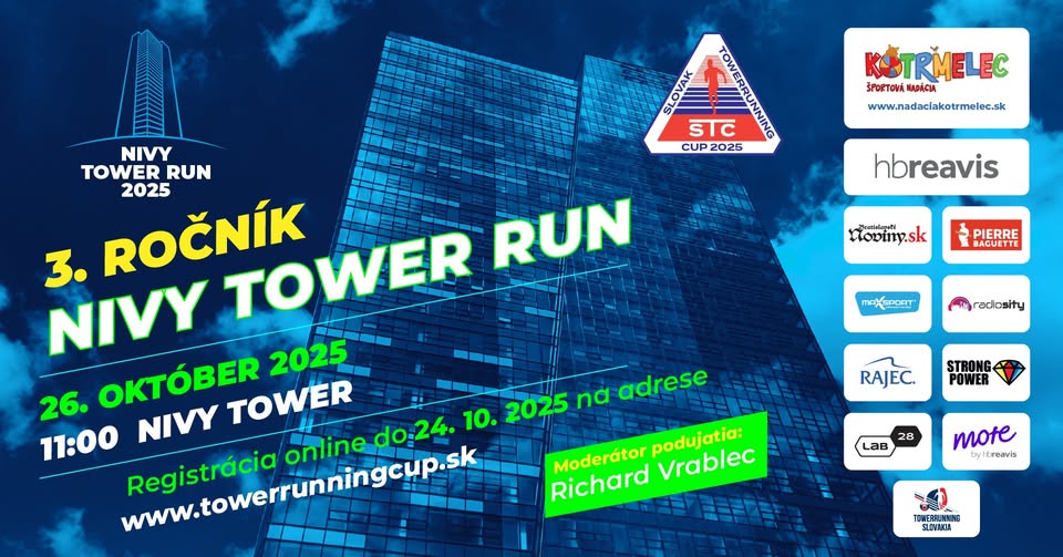 NIVY TOWER RUN 2025 - Finálne STC