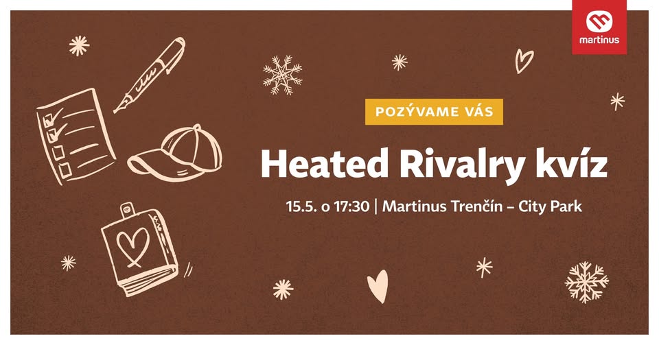 Heated Rivalry kvíz v Trenčíne