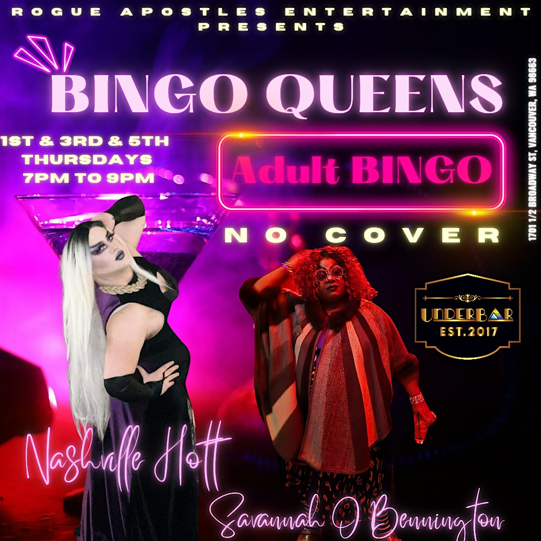 BINGO Queens Adult BINGO Night At UnderBar