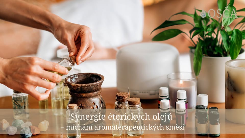 Synergie éterických olejů – míchání aromaterapeutických směsí