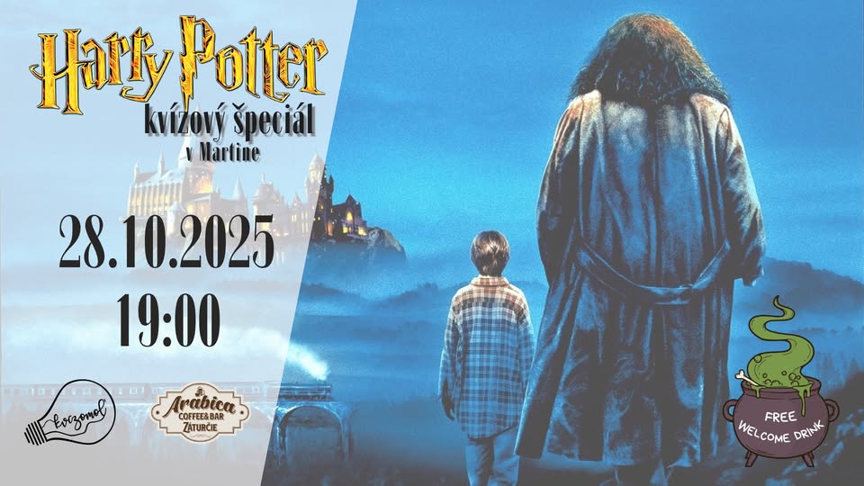Harry Potter kvízový špeciál v Arabica Záturčie