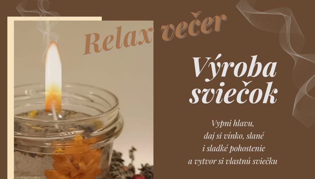 Relax večer - výroba sviečok