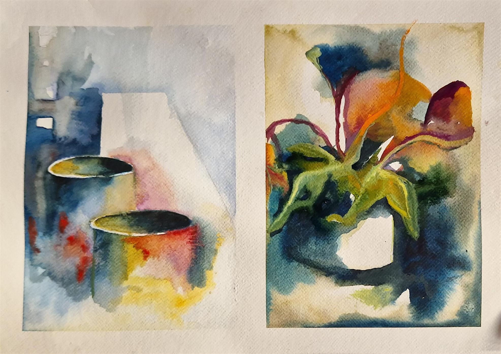 Follow the flow - watercolour workshop