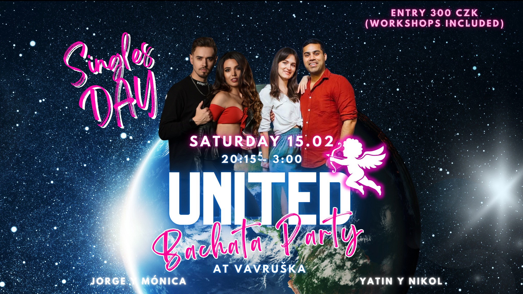 UNITED 💘 Bachata Party - Singles Day