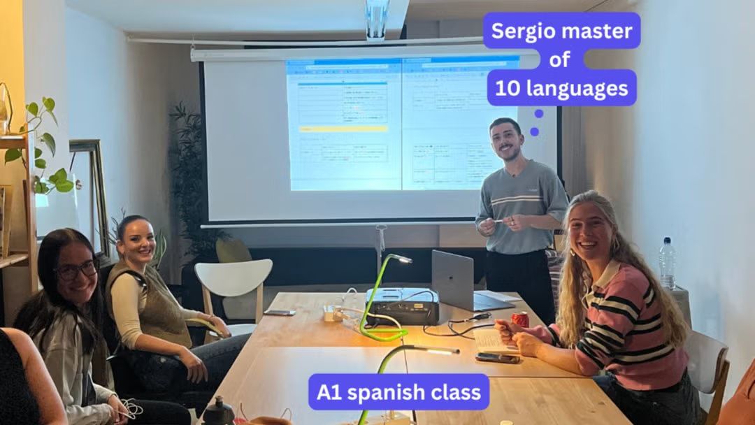 Taster spanish course in person - Eixample (Beginner) -  Meet expats locally