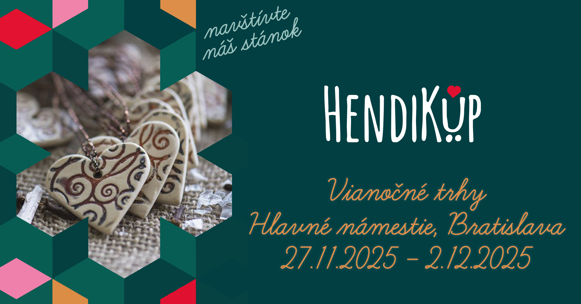 HLAVNÝ VIANOČNÝ TRH BRATISLAVA 2025 s HendiKupom