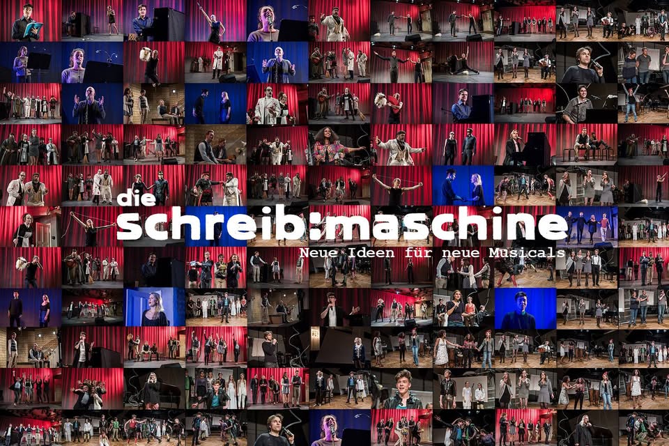 DIE SCHREIB:MASCHINE: Offene Bühne für Musical-Autor*innen und -Komponist*innen.