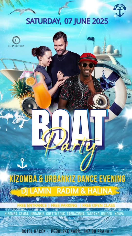 Saturday Kizafternoon - boat party 7.6.