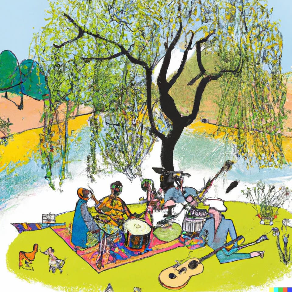 Let's meet! Tea, Music and Picnic in Stromovka!