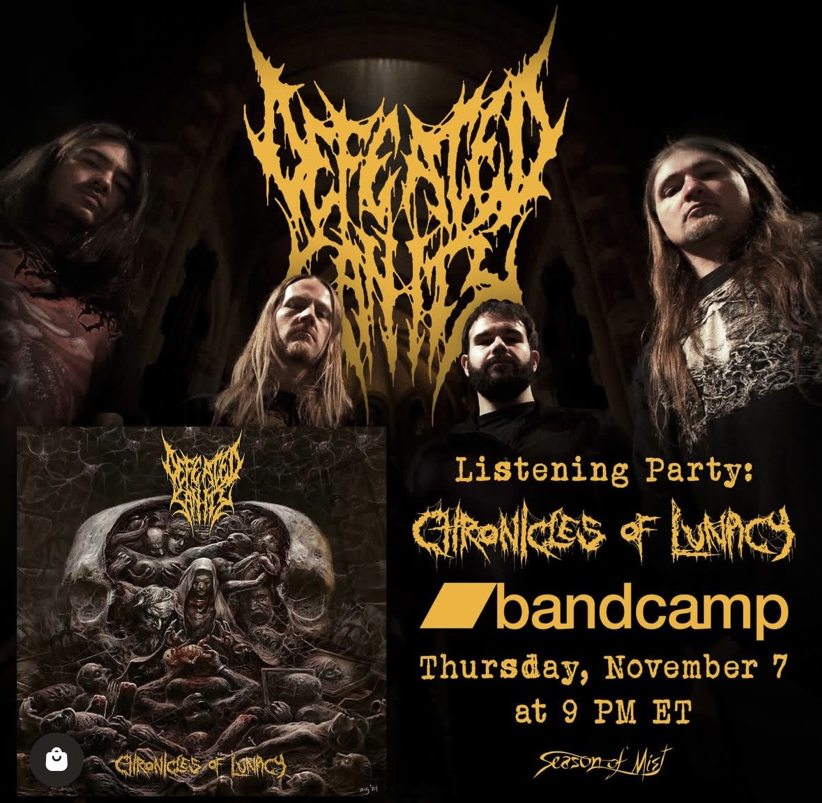 Chronicles of Lunacy Album Listening Party Stream