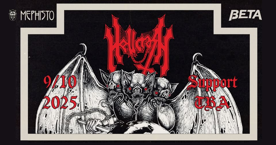 Hellcrash (Inferno Crematörio Tour) + Support - Copenhagen, DK