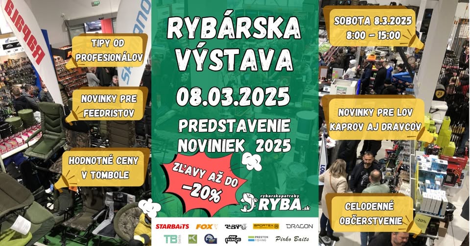 Rybárska výstava NOVINIEK 2025