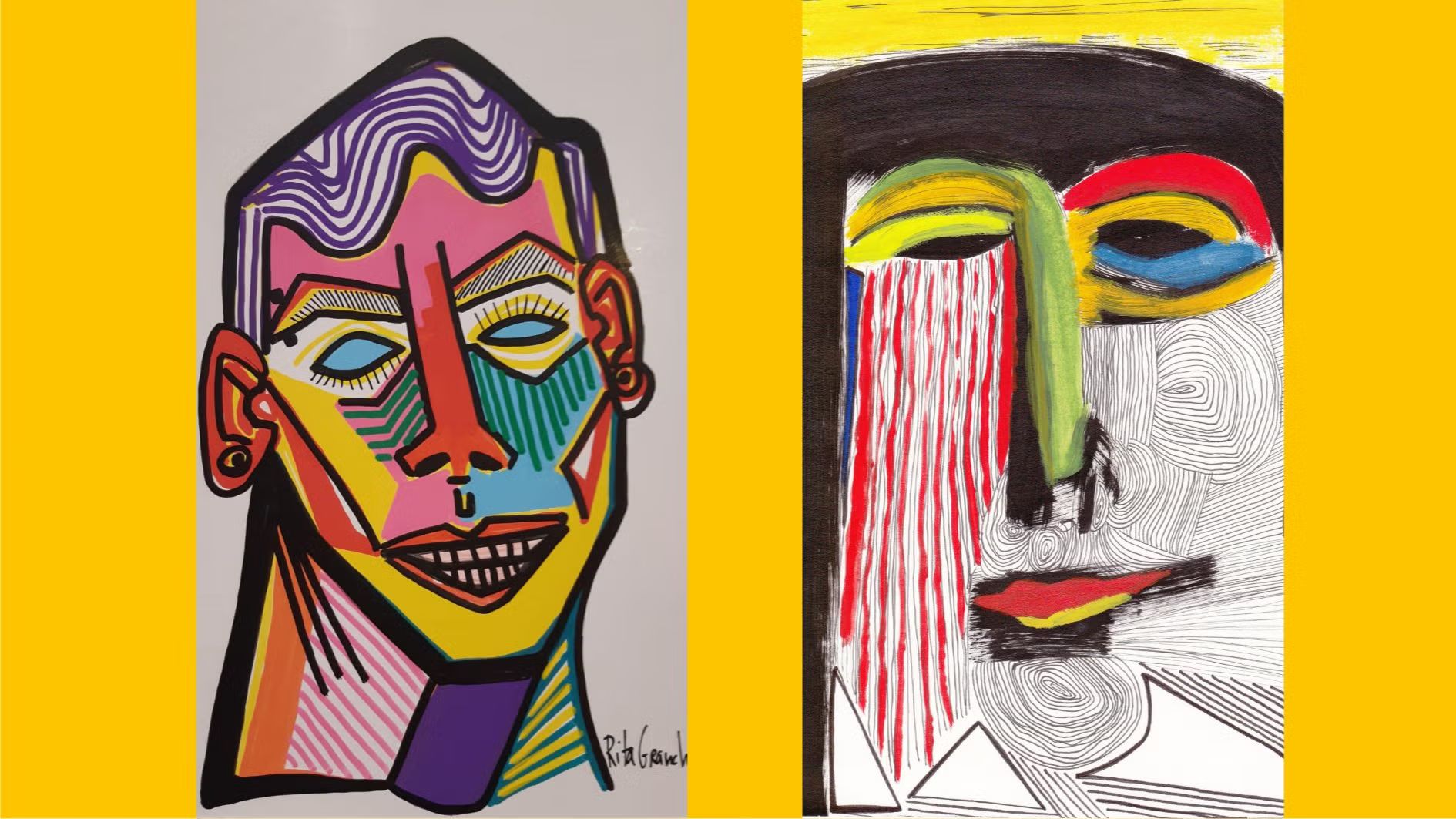 Alternative Portrait Workshop - Acrylic Painting