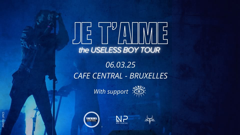 ☆ Cold-Wave/Post-Punk night w/ JE T'AIME + Support: Denuit  ☆