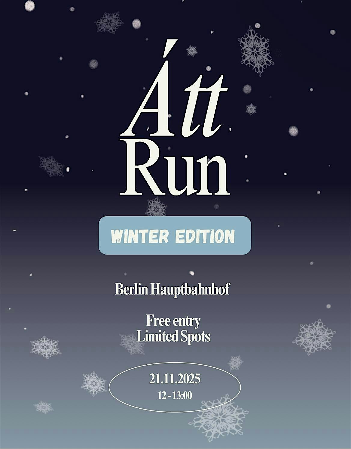Átt Run – Winter Edition ☃️❄️