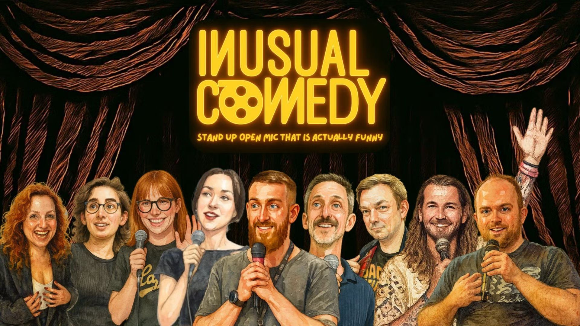 Inusual Comedy - English Stand Up Comedy Barcelona
