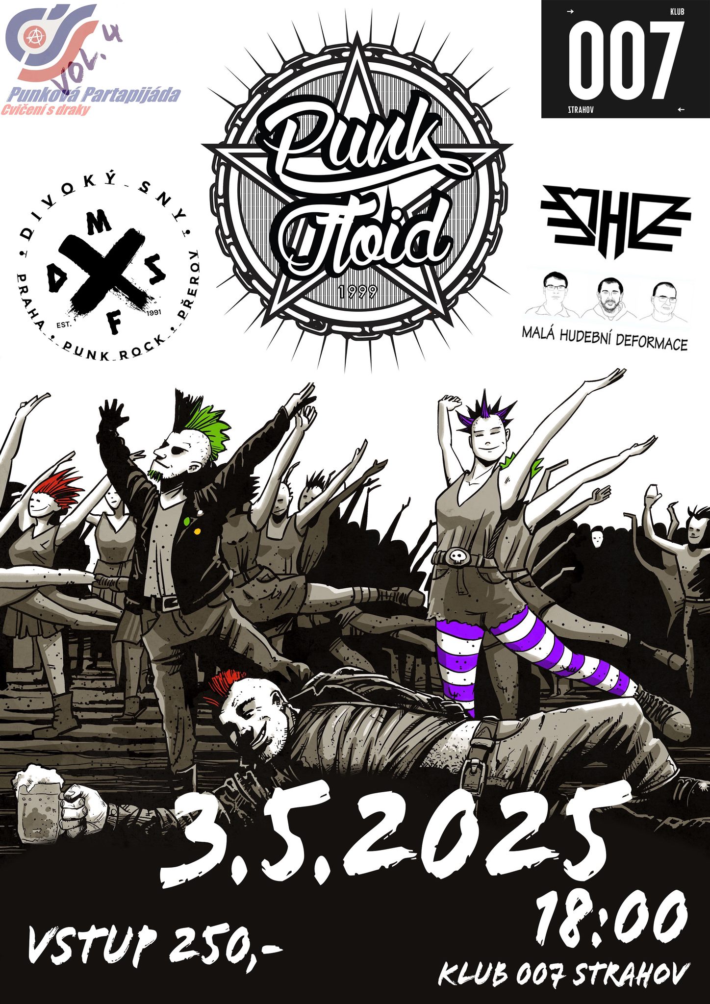 Partapijáda vol.4 - Punk Floid, MHD, Divoký Sny MF