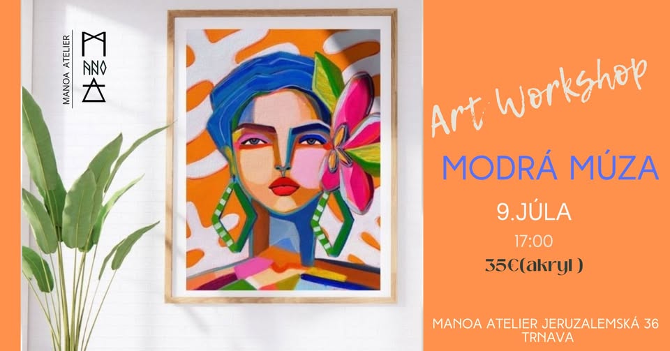 Art workshop-Modrá múza