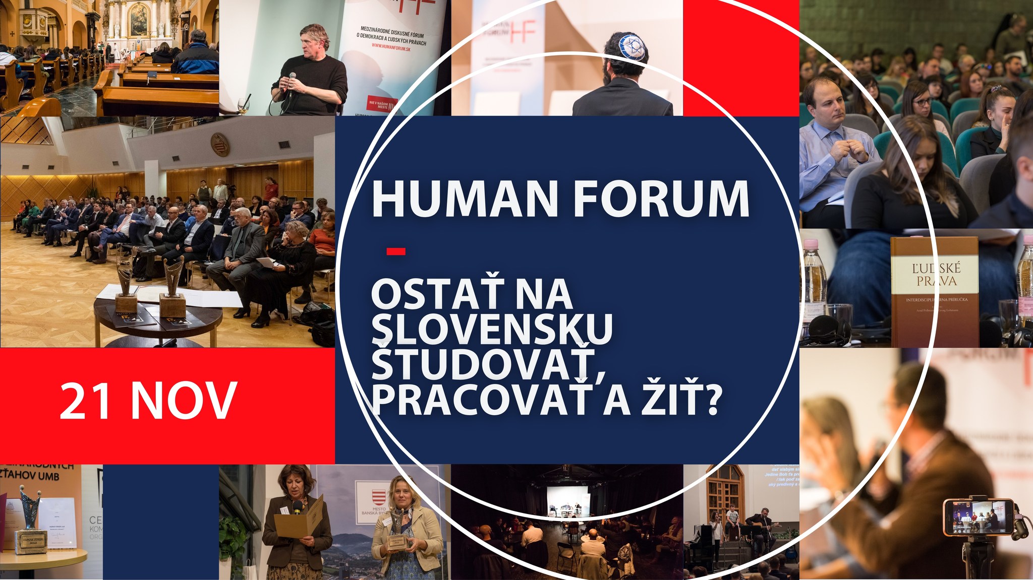 Ostať na Slovensku študovať, pracovať a žiť? – HUMAN FORUM 2024