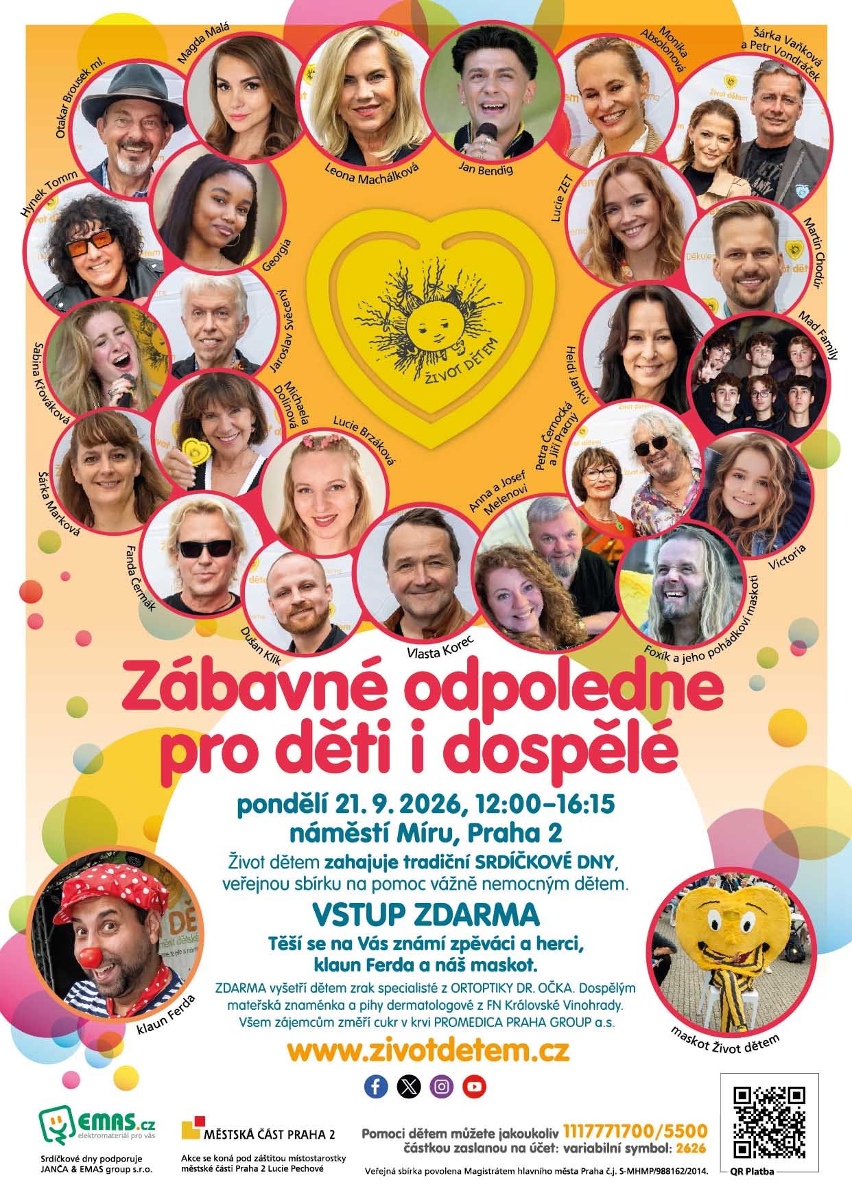 Zábavné odpoledne pro děti i dospělé 2026