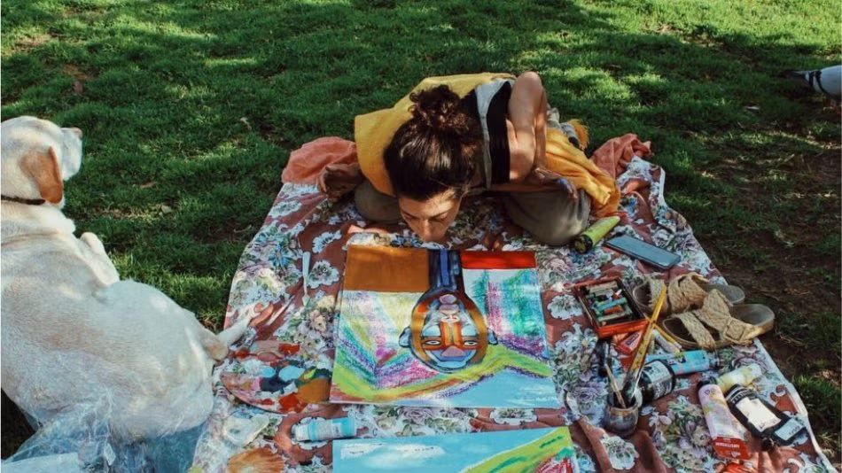 Intuitive painting workshop for beginners