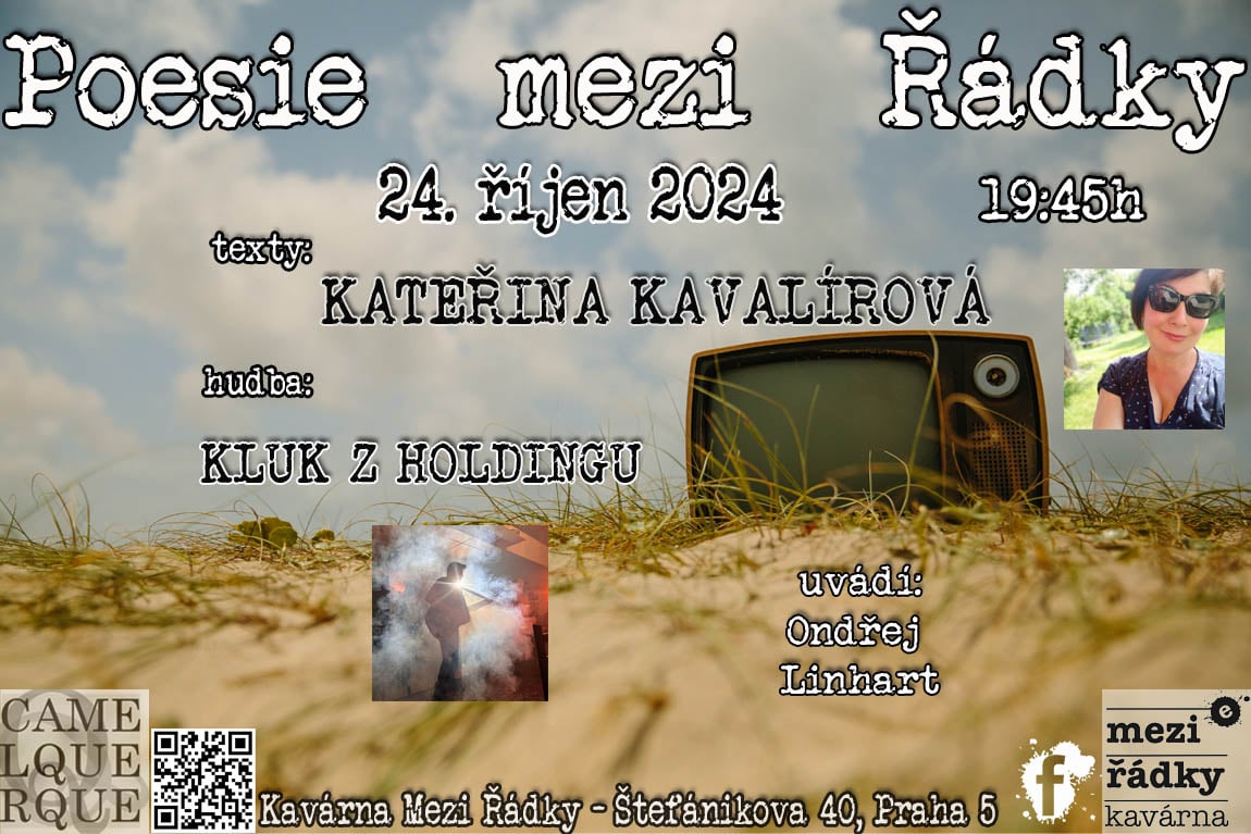 Poesie mezi Řádky: KATEŘINA KAVALÍROVÁ / KLUK Z HOLDINGU