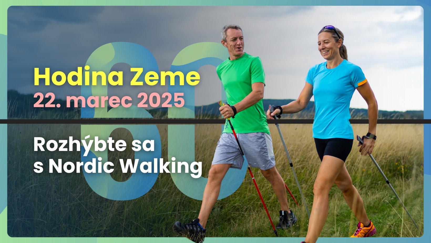 HODINA ZEME - Rozhýbte sa s Nordic Walking