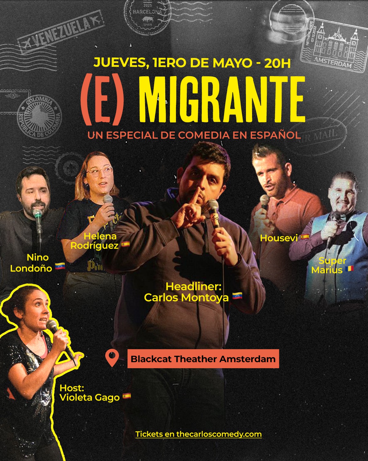 (E)Migrante - Especial de Comedia en Español