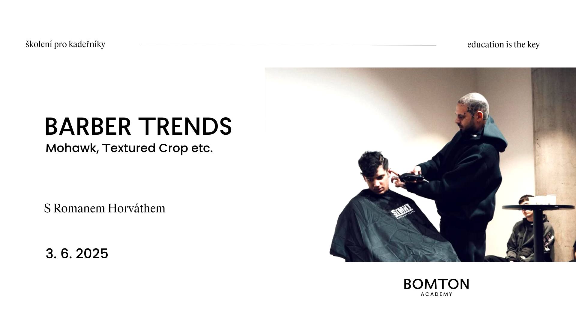 Barber Trends s Romanem Horváthem