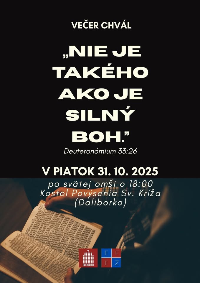 Svätá omša - Piatkové chvály