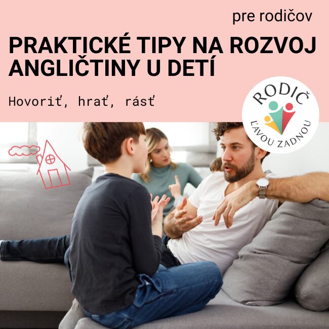 ZDARMA WEBINÁR: Naučte deti po anglicky - tipy