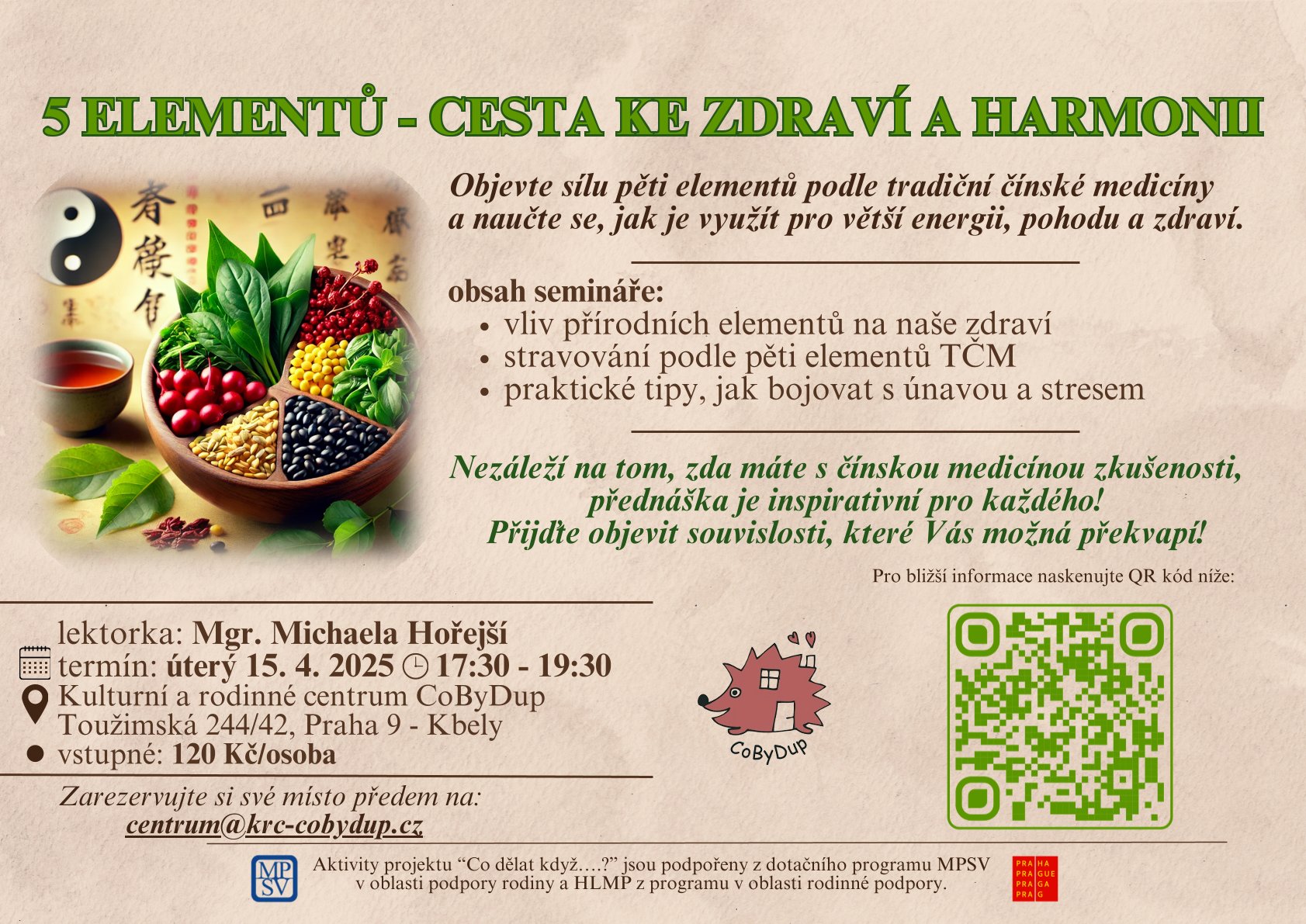 5 ELEMENTŮ - CESTA KE ZDRAVÍ A HARMONII