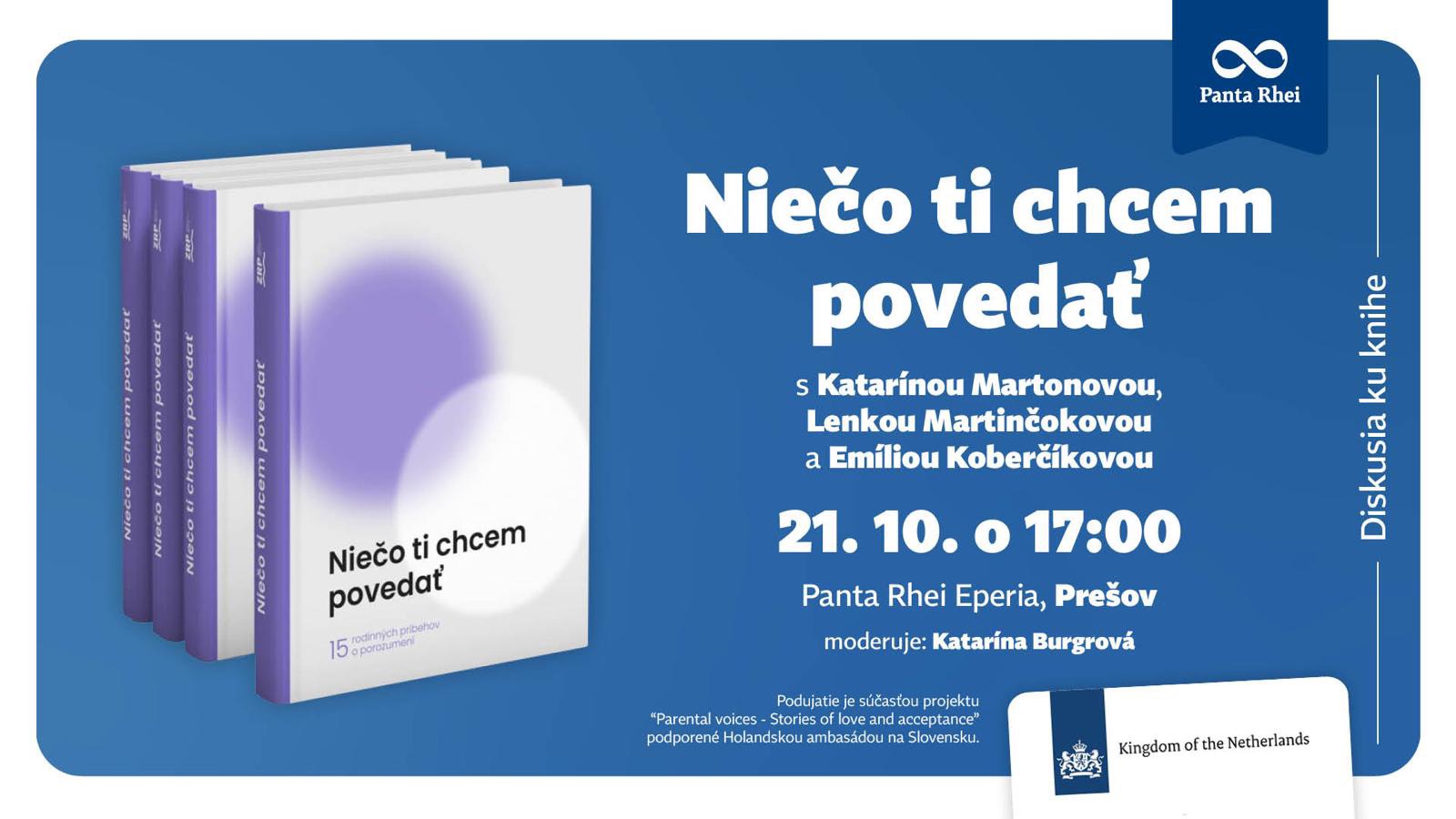 Beseda s knihou Prešov