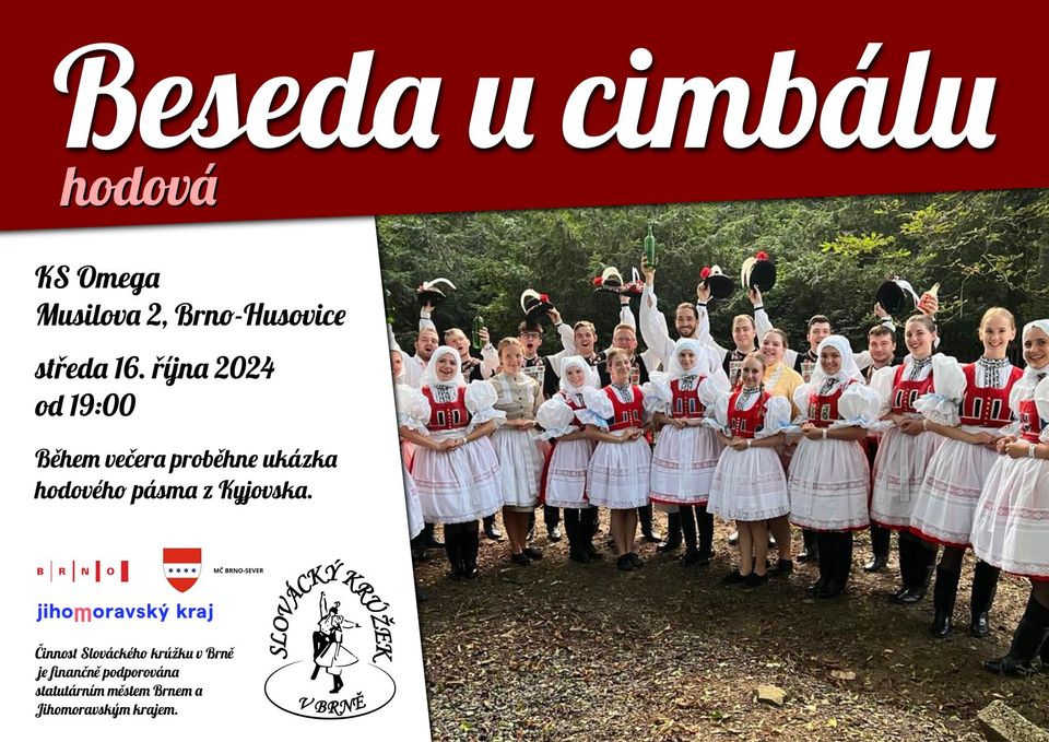 Hodová beseda u cimbálu