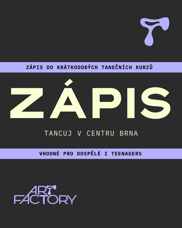 ZÁPIS DO TANEČNÍCH KURZŮ - Letní Semestr 2025