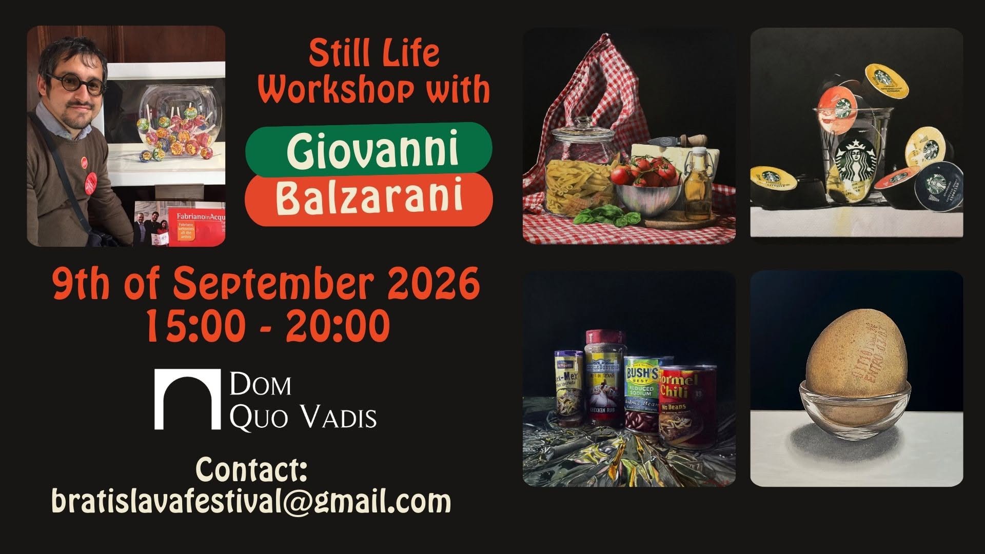 Watercolor painting workshop with Giovanni Balzarani