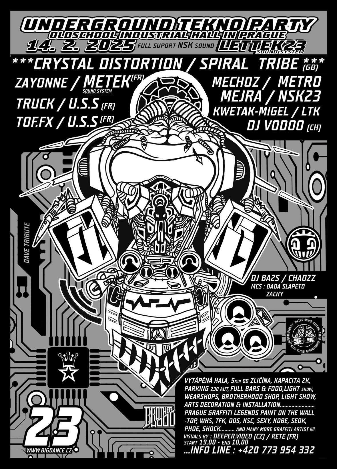Lettek underground tekno party