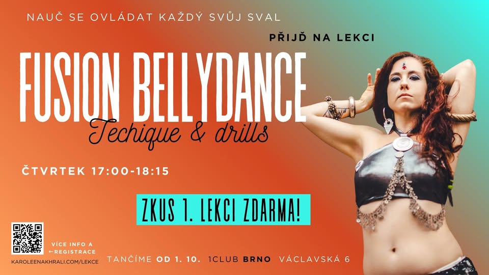 Dance Lesson / Dance Classes Fusion BellyDance Technique & Drills