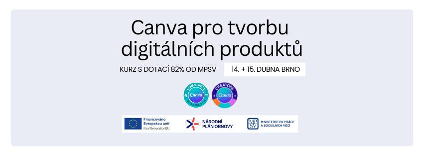 Canva pro tvorbu digitálních produktů