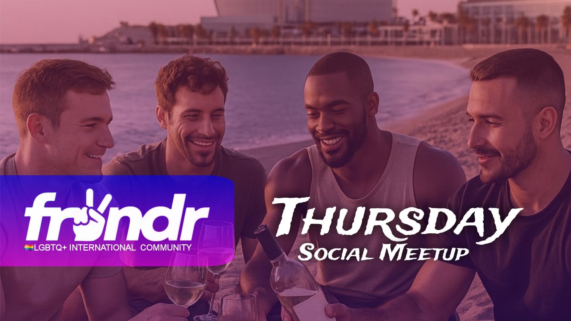 🏳️‍🌈FRi!NDR | Thursday Social Meetup