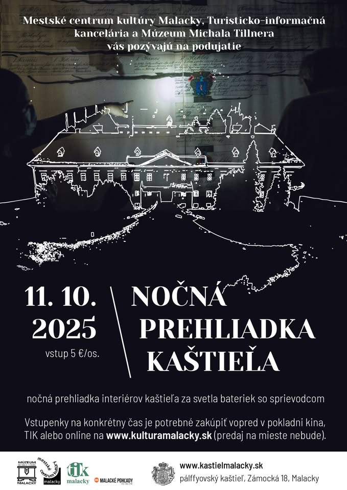 Nočná prehliadka kaštieľa