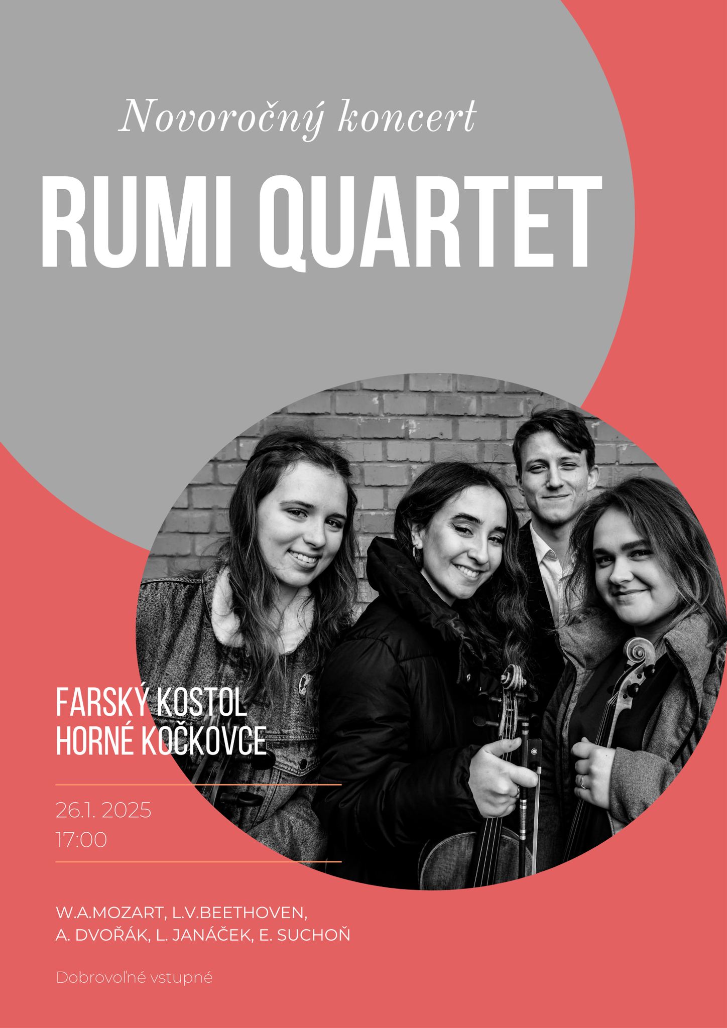 Koncert Rumi Quartet v Púchove
