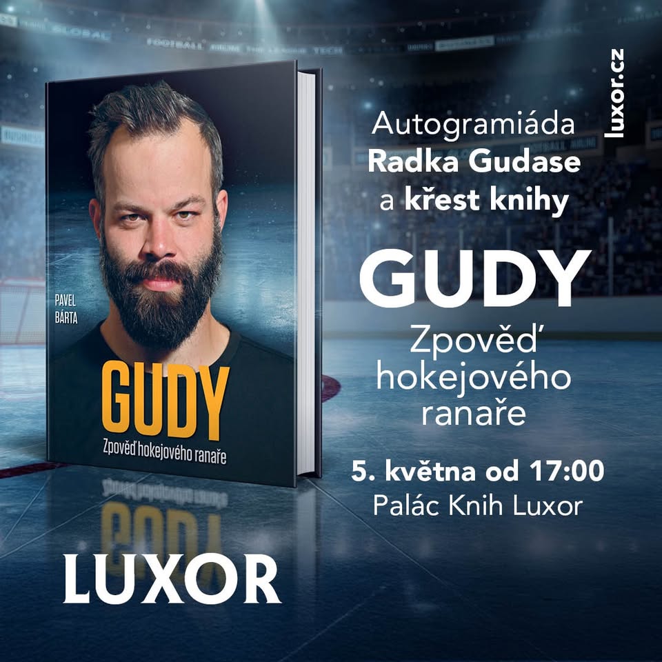 Autogramiáda Radka Gudase a křest knihy GUDY