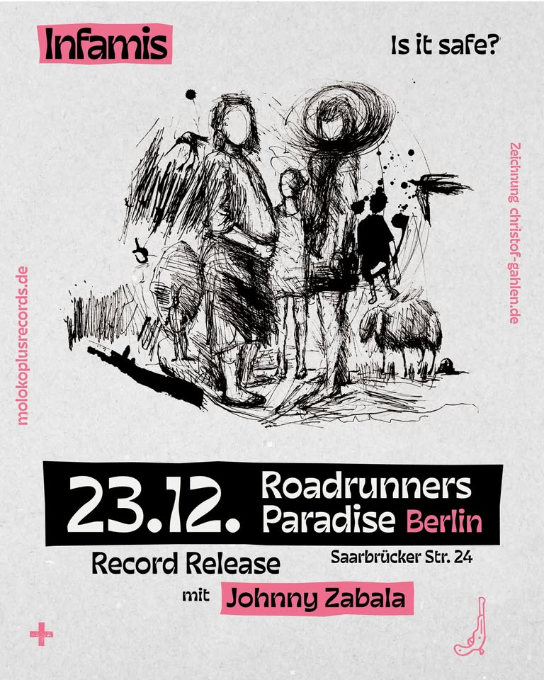 Record Release - Infamis, supp. Johnny Zabala live@ Roadrunner´s Paradise