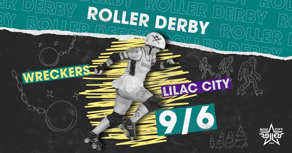 ROLLER DERBY: Wreckers vs. Lilac City- Video Game Night