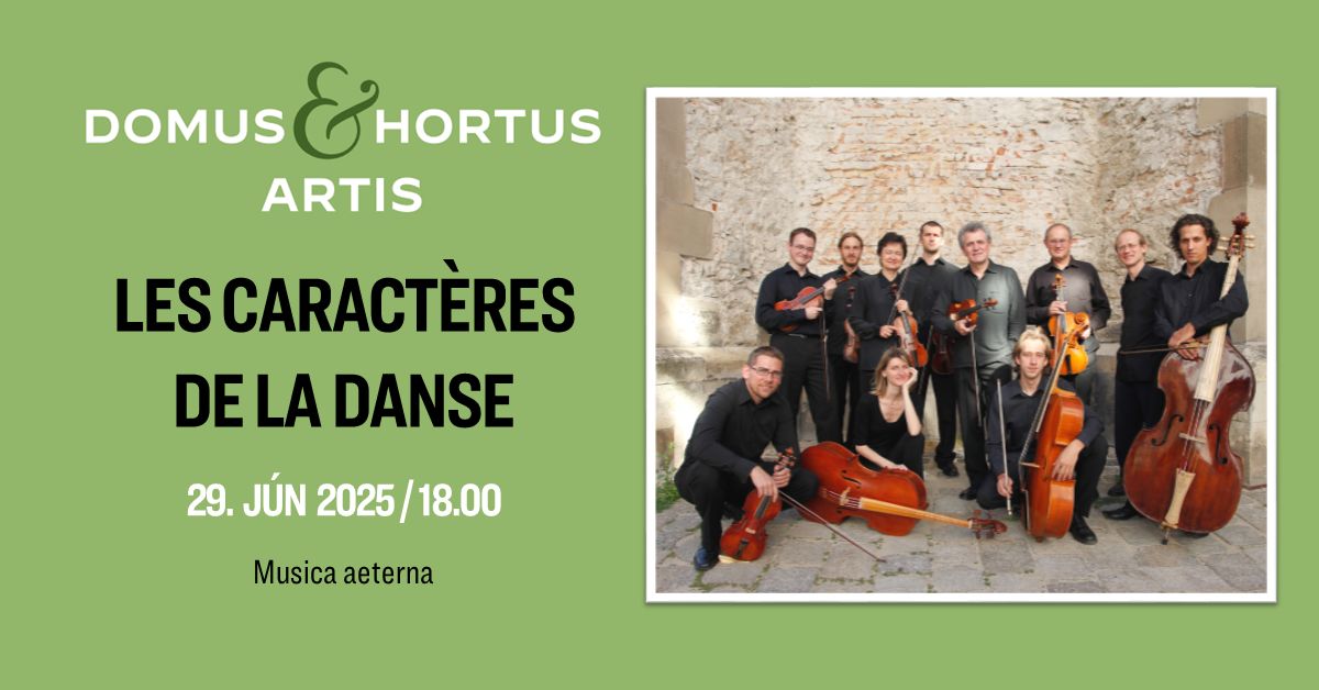 LES CARACTÈRES DE LA DANSE