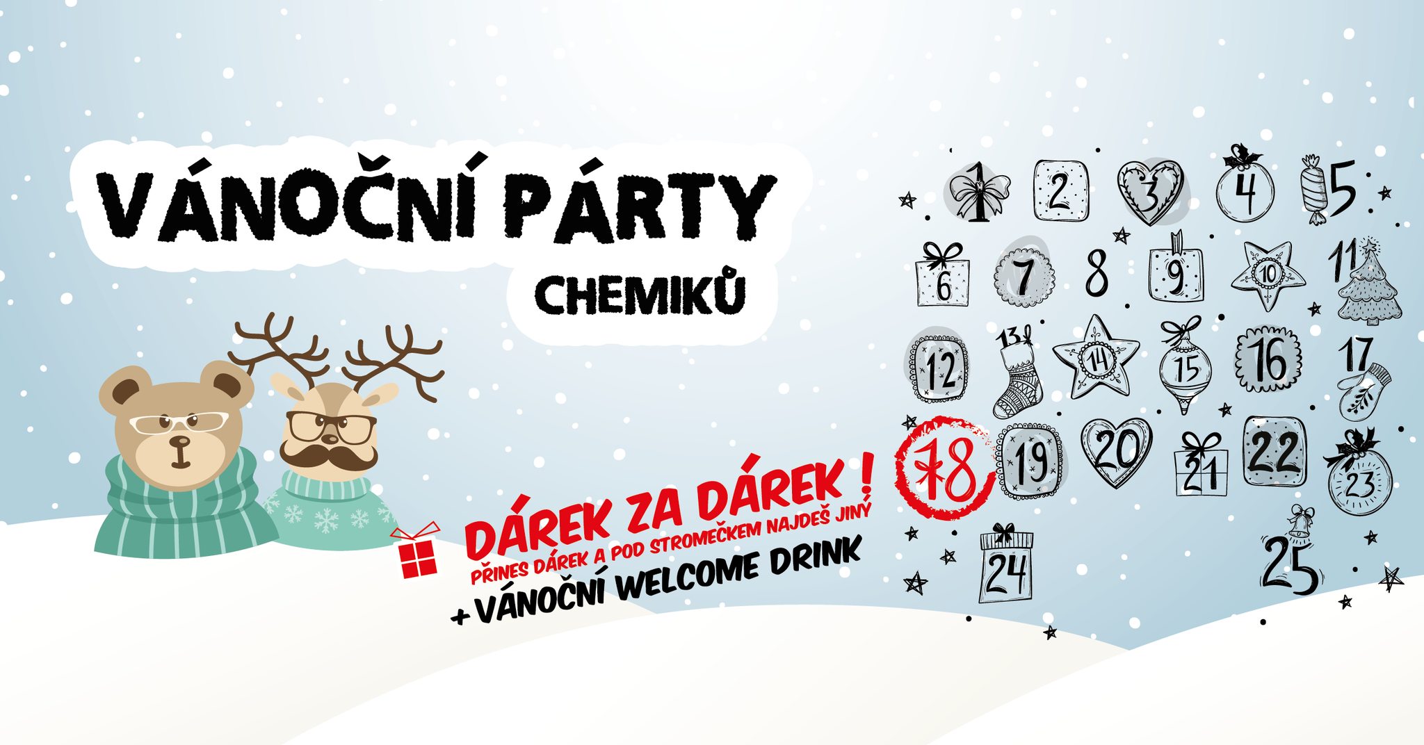 Vánoční party chemiků 2024